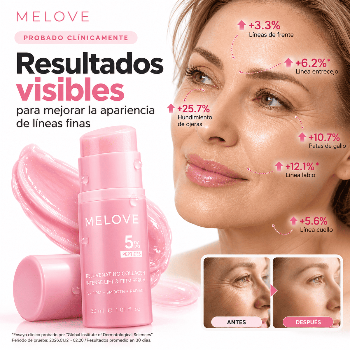 Bálsamo Volumen y Brillo Sin Agujas - MELOVE